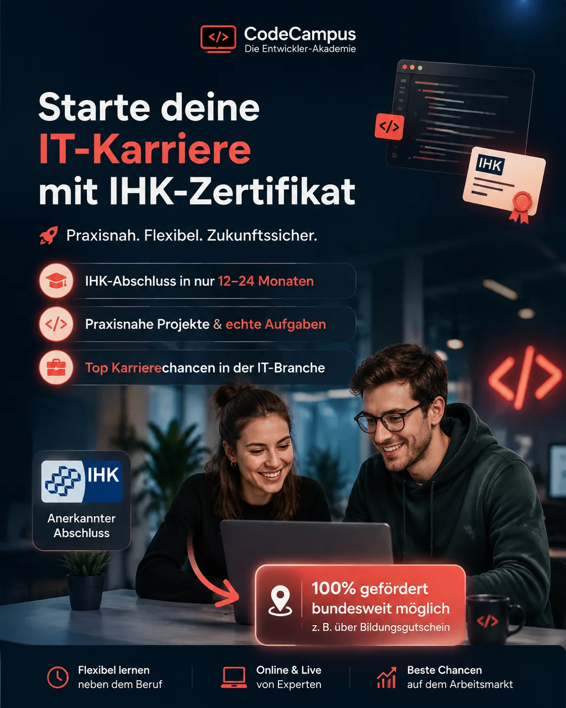 Werbemotiv Weiterbildung
